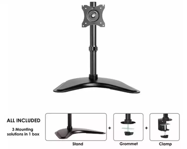 NEOMOUNTS Monitor-Standfuss NM-D335BLACK Schwarz