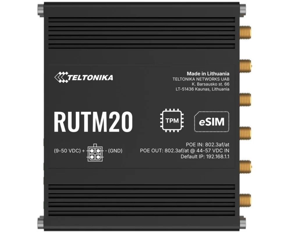 Teltonika 5G-Industrie-Router RUTM20