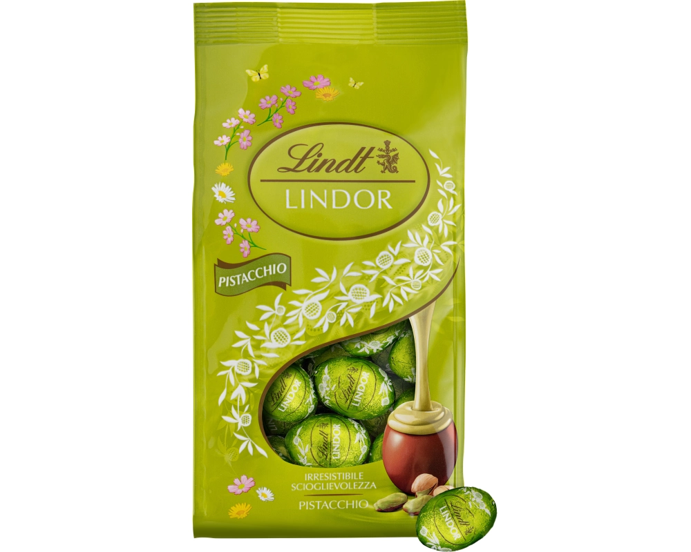 LINDT Lindor Eili 660828 Milch Pistazie 180g