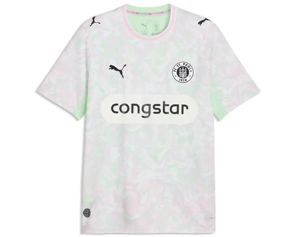 PUMA FCSP Third Jersey Replica Mint/Pink, XXL