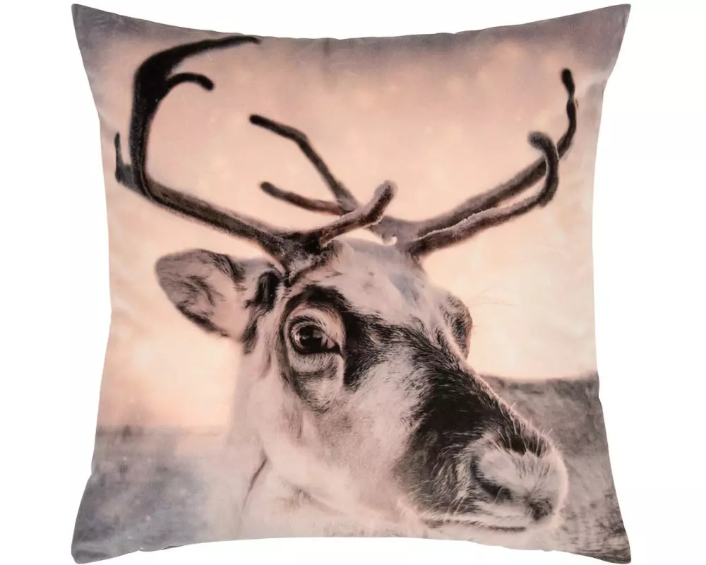 pad Kissenbezug Wnter Animal, 45 x 45 cm - Beige