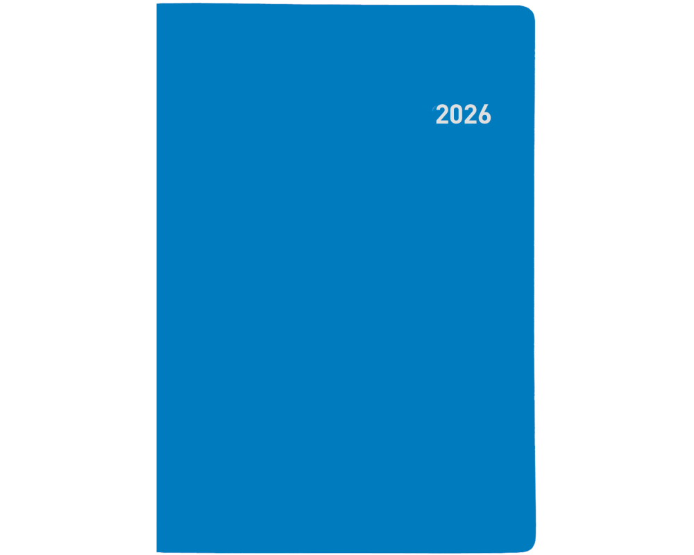 BIELLA Planer Istanbul 2026 855612050026U 1M/2S blau ML 10.6x15.3cm