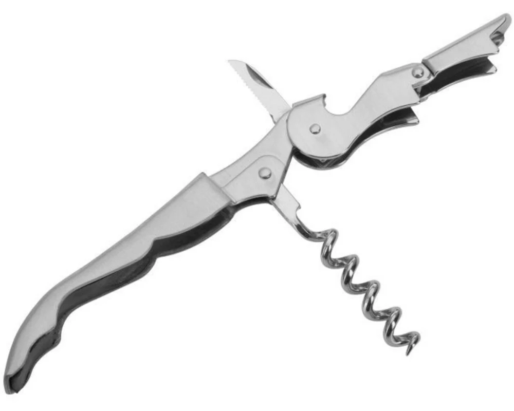 Westmark Kellnermesser Profi m. 2-Stufen Hebel Silber