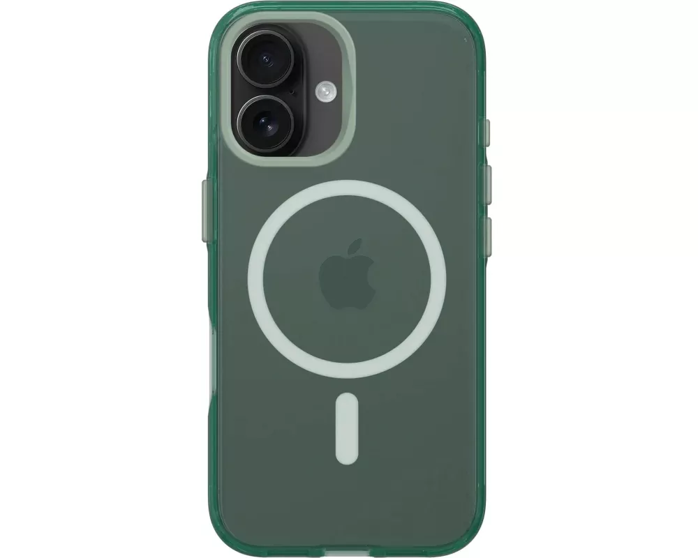 Rhinoshield Back Cover JellyTint MagSafe iPhone 16 Moody Green