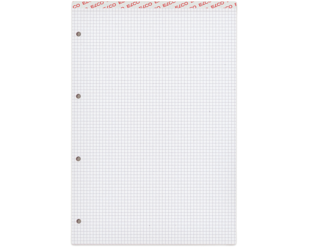 ELCO Block Office kariert 4mm A4 73425.17 hochweiss, 70g 100 Blatt