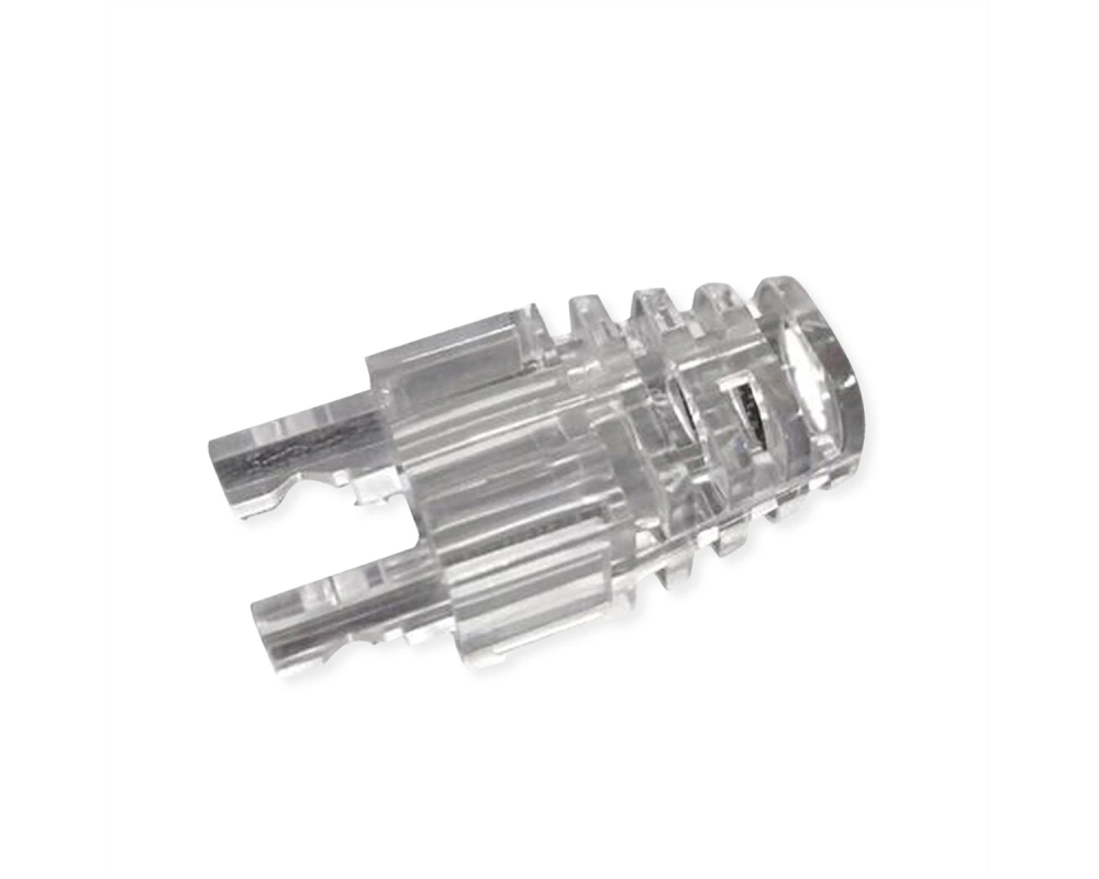 ROLINE Knickschutztülle für RJ-45, 10 St., für Durchgangs-Stecker 21.17.3146/.3147, transparent