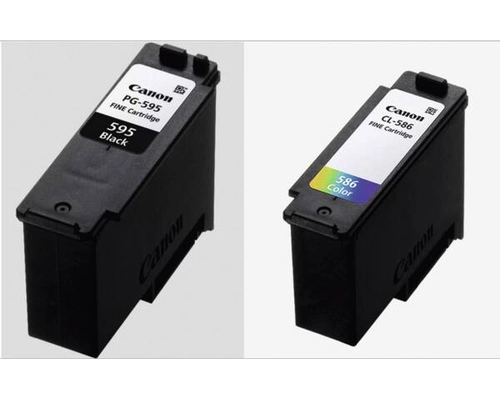 Canon PG595/CL586 PVP Druckerpatrone 2 Stück(e) Original Schwarz, Cyan, Magenta, Gelb