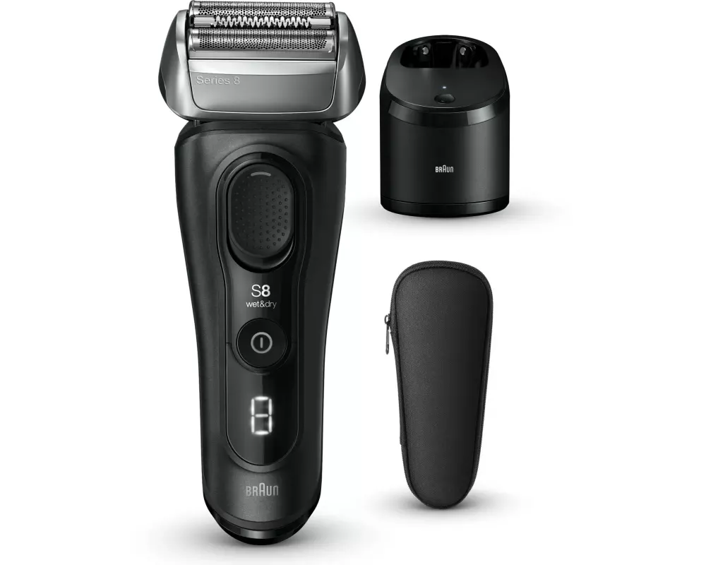 Braun Herrenrasierer Series 8 8560cc mit Reinigungsstation
