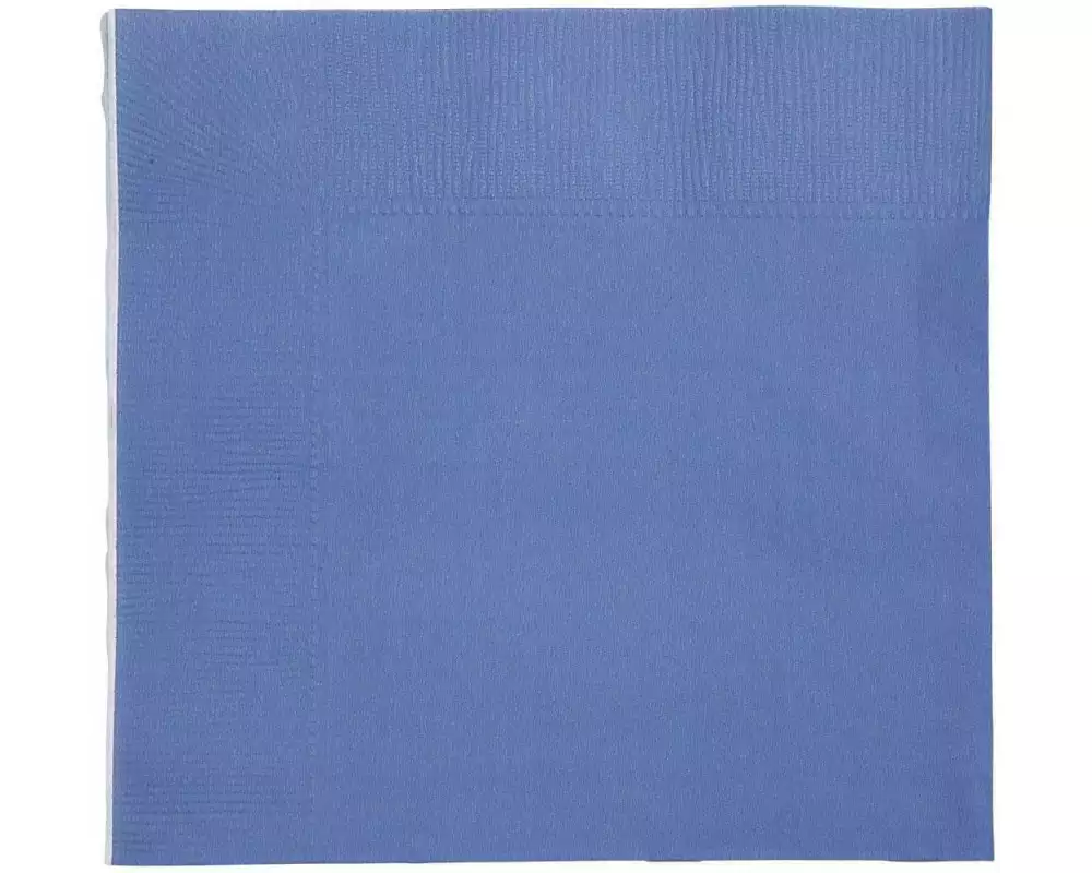 Creativ Company Papierservietten 33 cm x 33 cm, 20 Stück, Blau