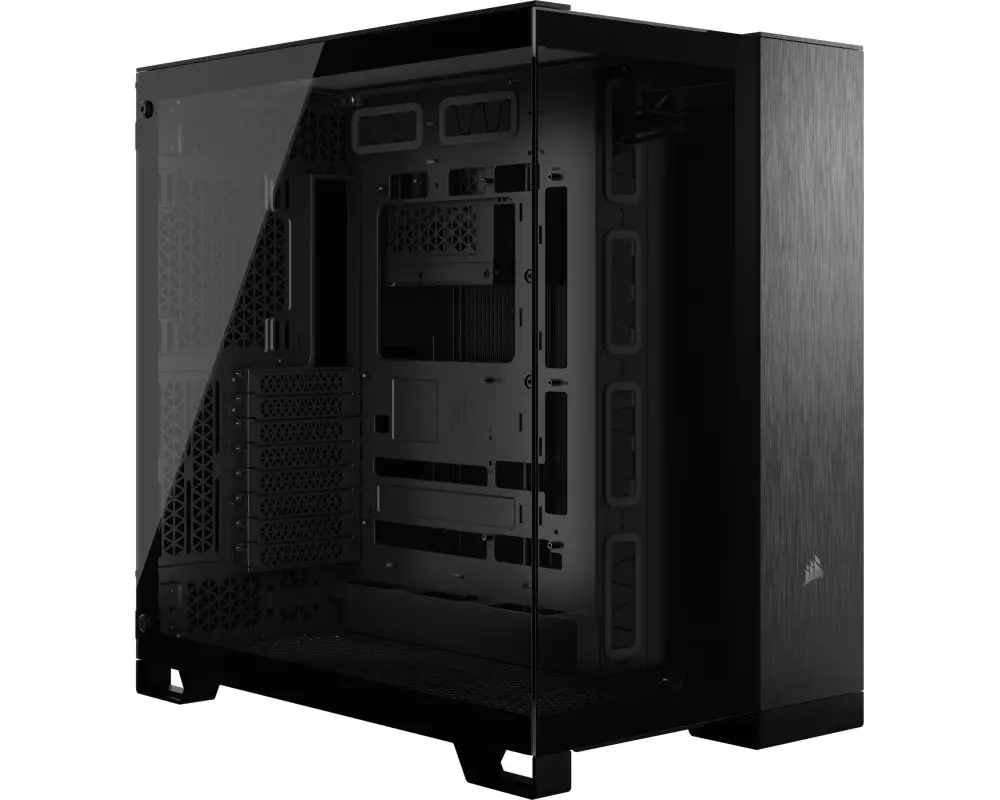 Corsair PC-Gehäuse 6500X Schwarz/Obsidian Aluminium