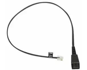 JABRA QD Cord to RJ10 straight 0.5 meters Siemens-allocation