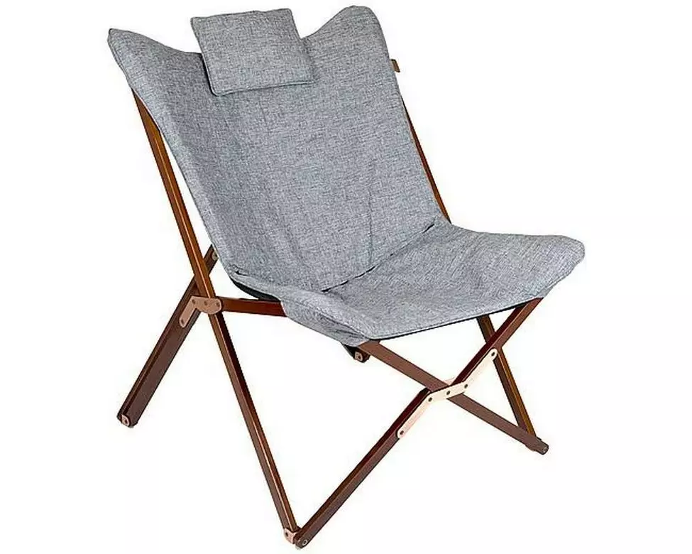 Bo-Camp Campingstuhl Bloomsbury Grau