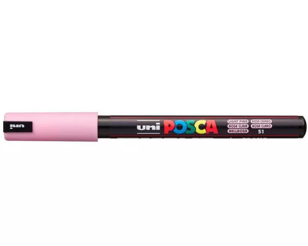 Uni Permanent-Marker POSCA Softcolors 0.7 mm, Hellrosa