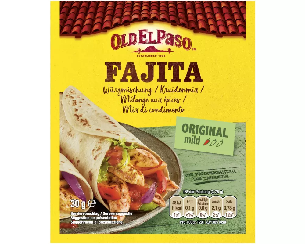 Old El Paso Fajita Seasoning Mix 30 g