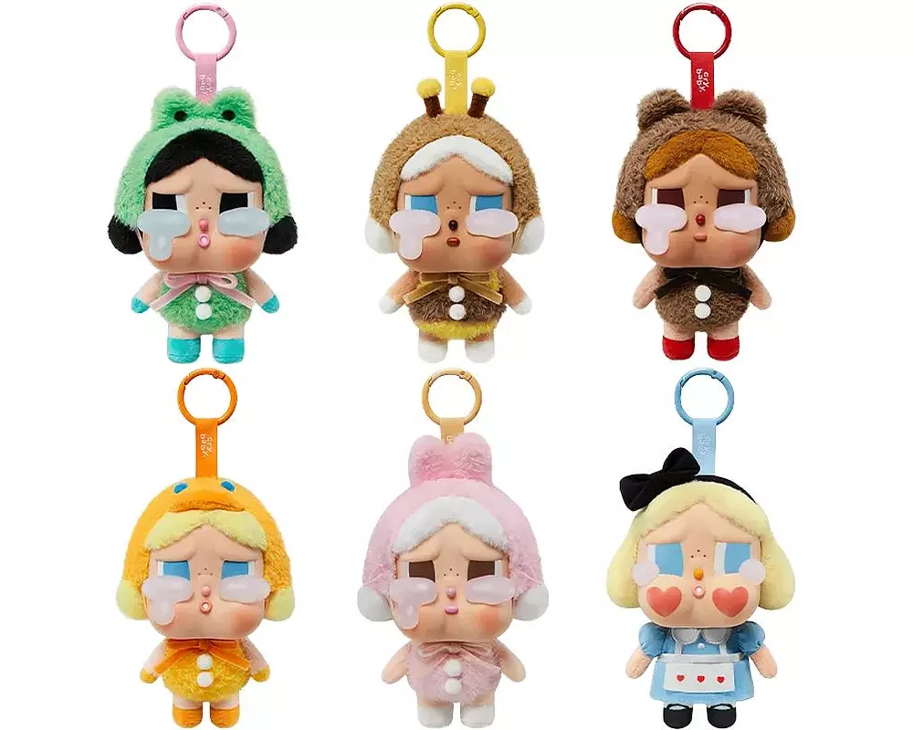 Pop Mart Plüsch-Anhänger Labubu Crybaby Crying Again Blind Box