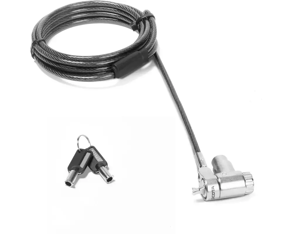 DICOTA Universal Security 3-in-1 Cable Lock (key)