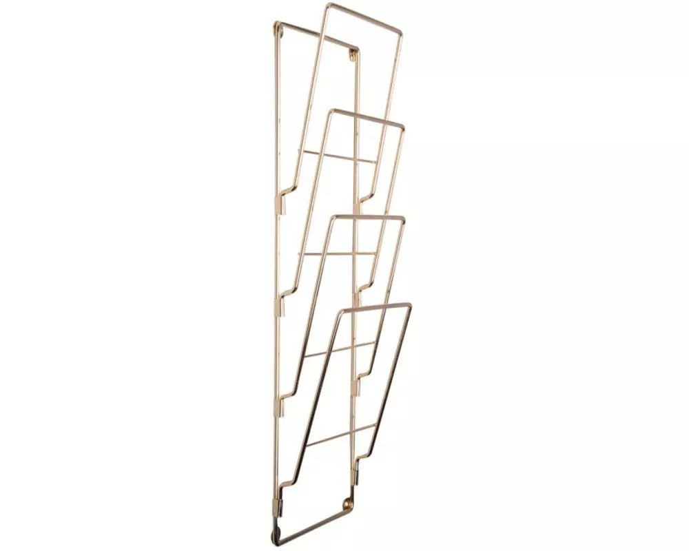 present time Zeitungsständer 60 x 19 cm Gold