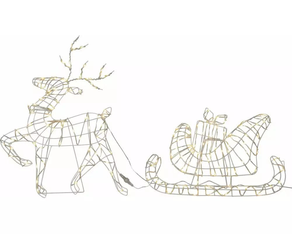 Star Trading Silhouette Atja, Warmweiss / Silber