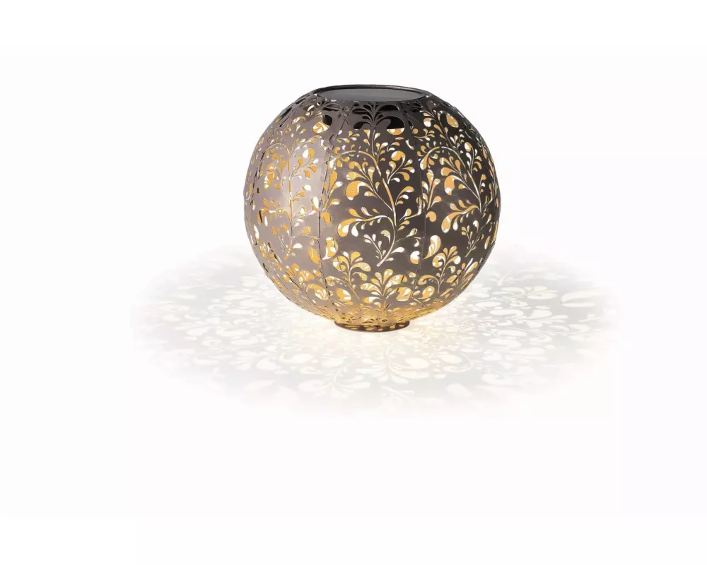 STT Laterne Solar Antic Ball Romantic, Ø 30 cm, Violett