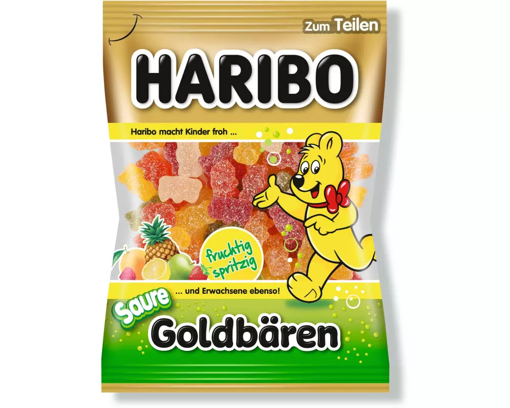 Haribo Gummibonbons Saure Goldbären 200 g