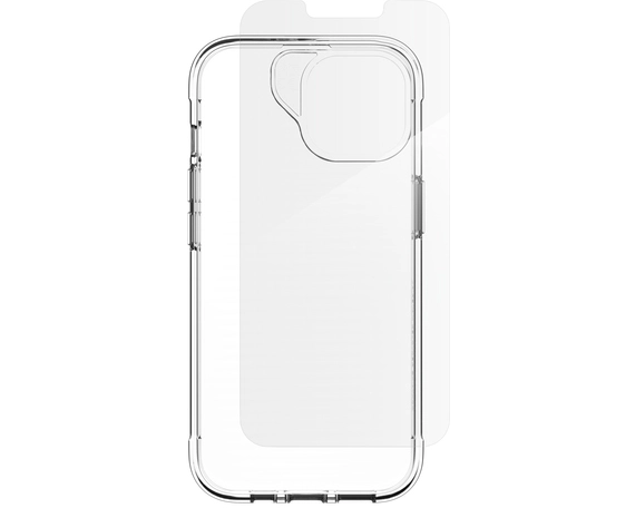 ZAGG Luxe + Glass 360 mobile phone case 15,5 cm (6.1") Cover Transparent