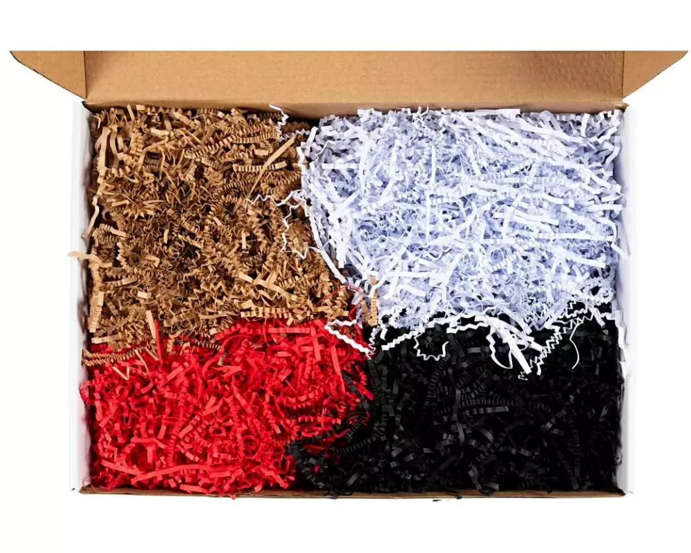 Creativ Company Papier-Füllmaterial 25-30 cm x 3 mm, Mehrfarbig