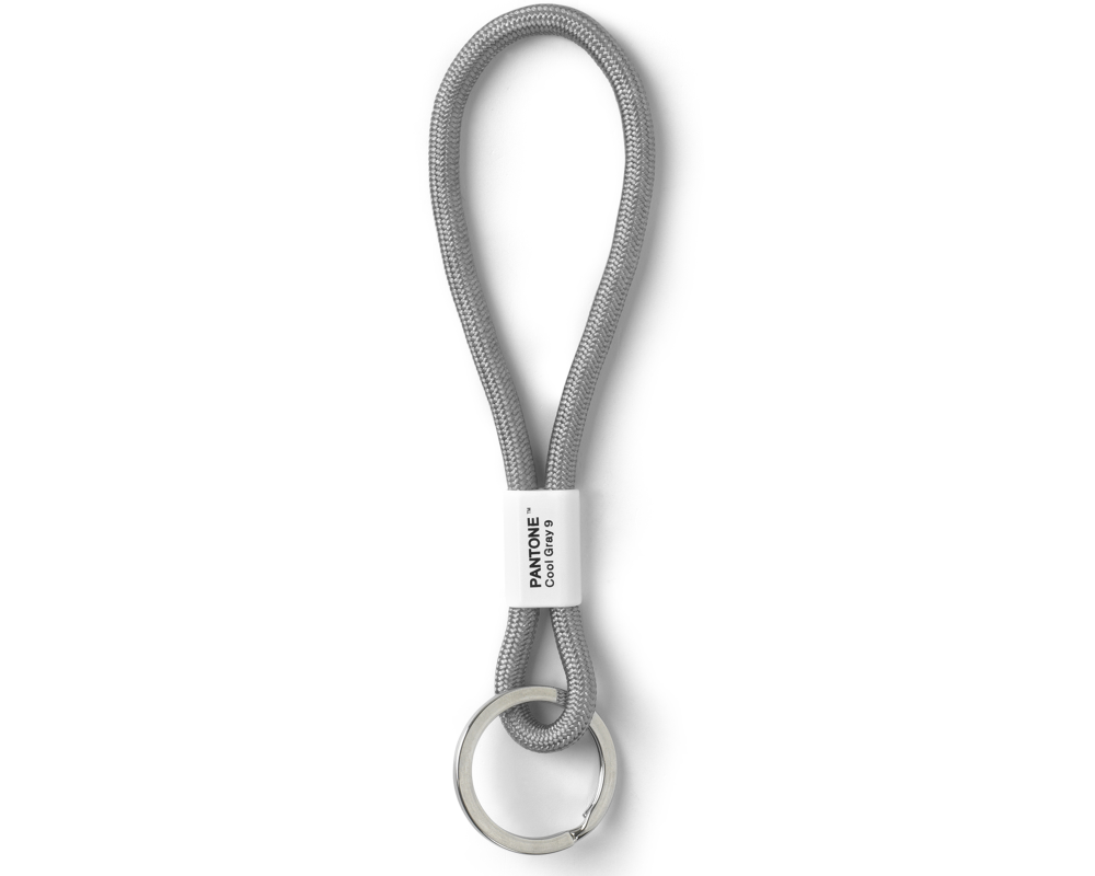Pantone by Copenhagen Design Schlüsselanhänger Nylon Grau 18 cm