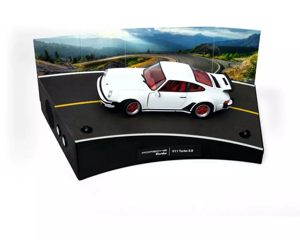 Franzis Adventskalender Porsche 911 Turbo DE/EN, Grand-Prix-Weiss