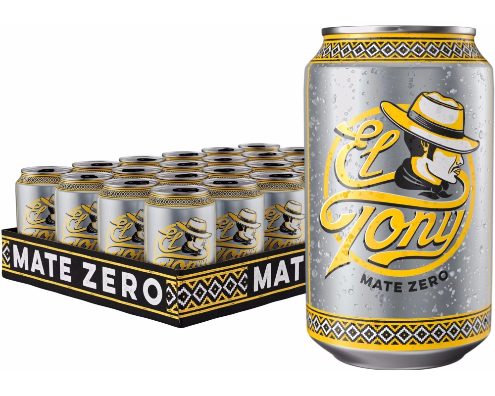 EL TONY Mate Classic Zero Alu 7078 33 cl, 24 Stk.