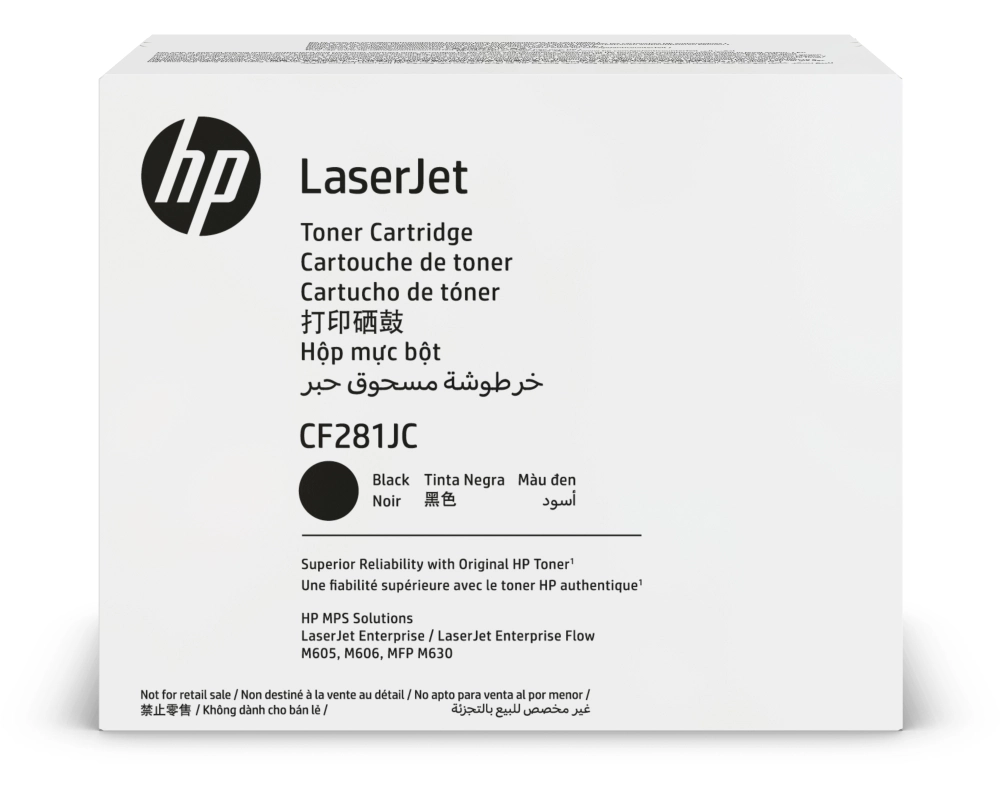 HP Toner-Modul Contract schwarz CF281JC LJ Enterprise M630 30'000 S.