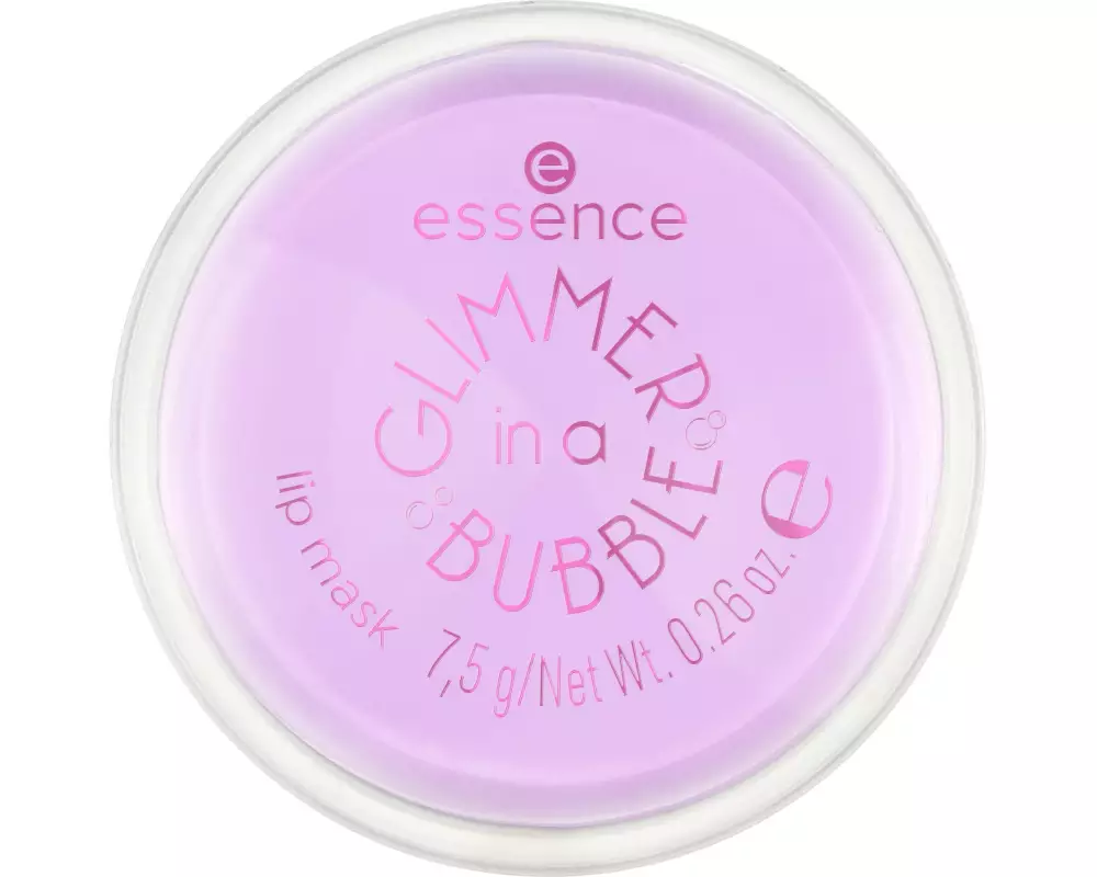 essence Lippenpflege Glimmer in a Bubble 01 Kiss In A Bubble