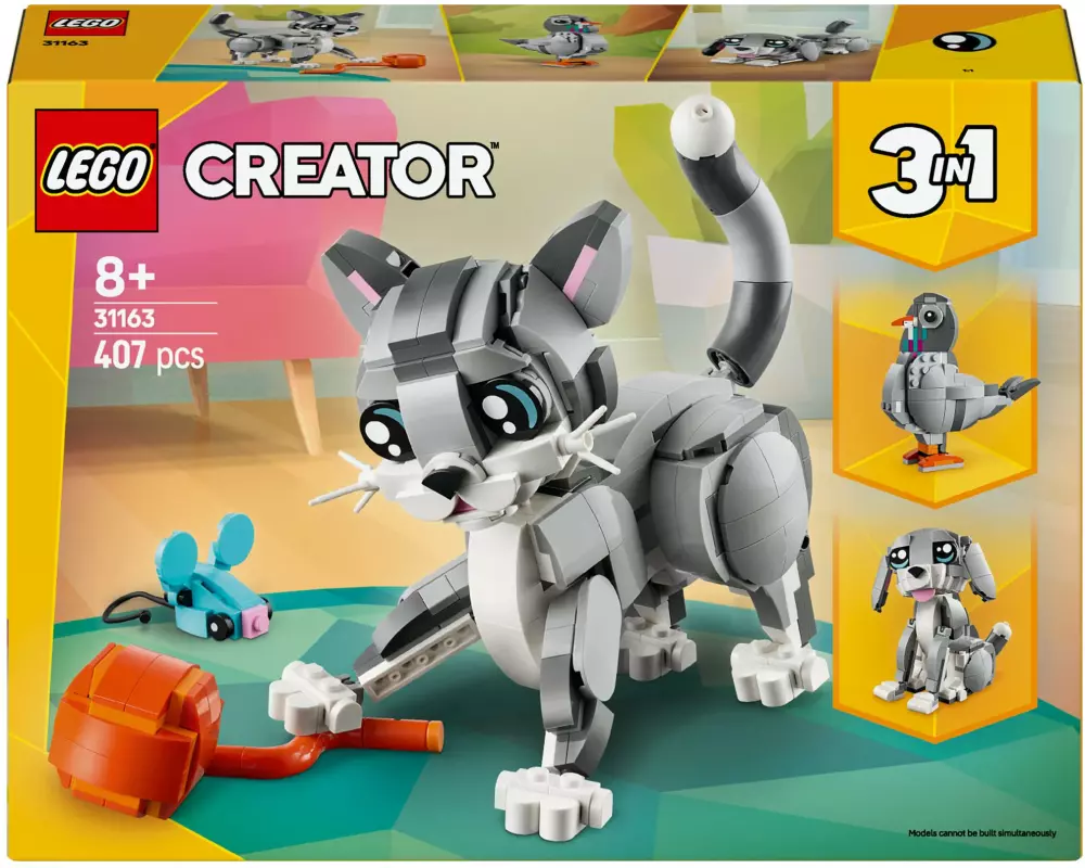LEGO® Creator Graue Katze 31163