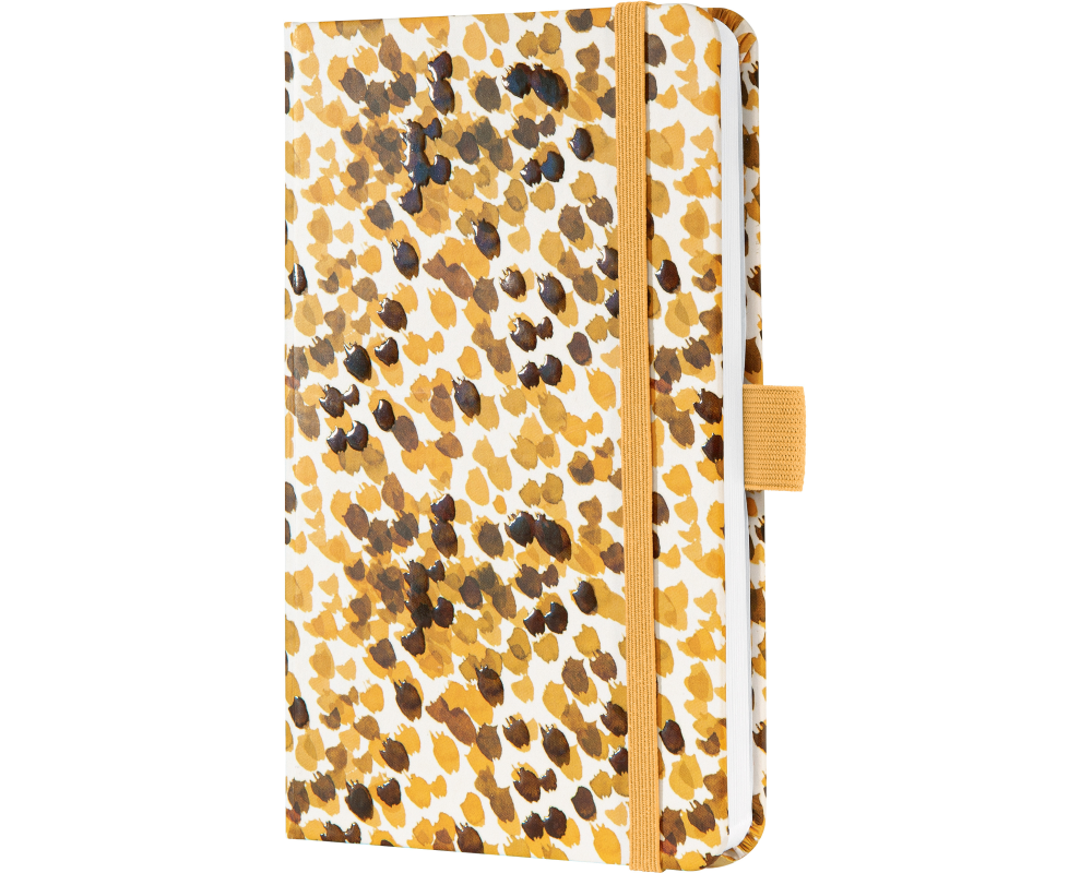 JOLIE Notizbuch A6 JN332 Yellow Waterc.,liniert,174 S.