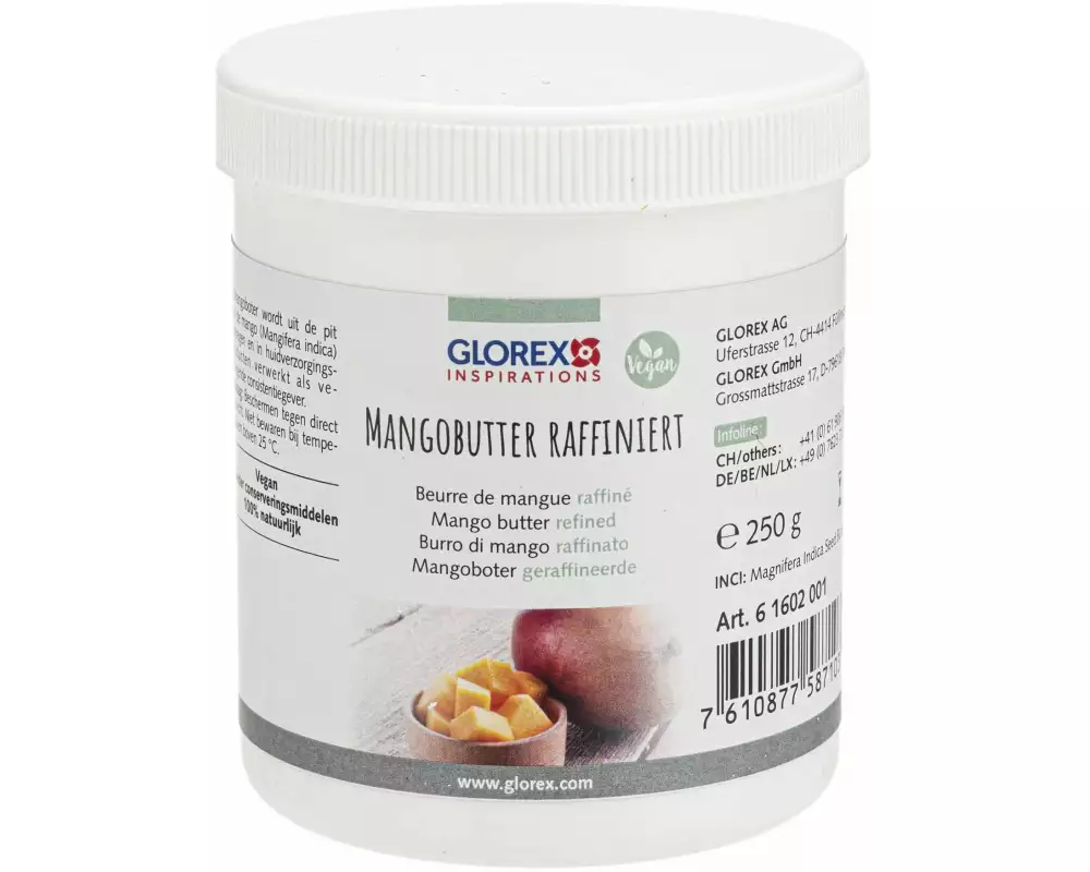 Glorex Kosmetikbutter Mango raffiniert 250 g