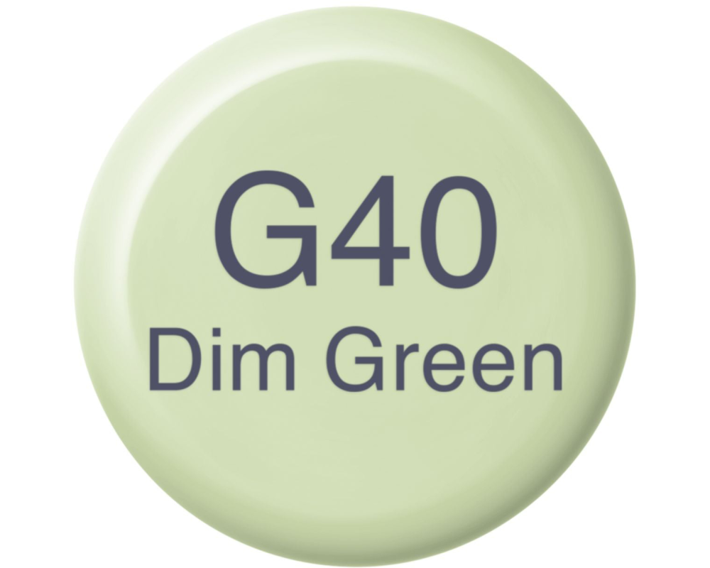 COPIC Ink Refill 21076214 G40 - Dim Green