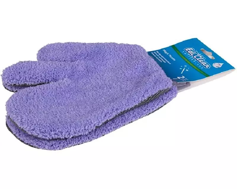 Edi Baur Putzhandschuh Magic Purple 2 Stück, Lila