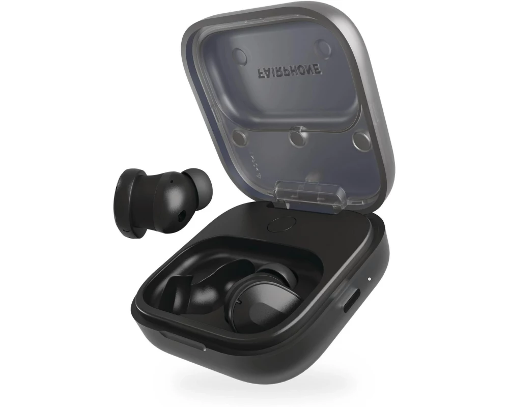 Fairphone Wireless In-Ear-Kopfhörer Fairbuds Earbuds V2 Schwarz