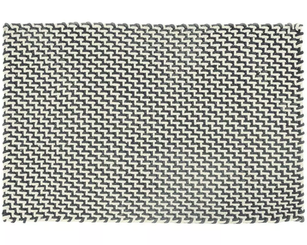 pad Fussmatte Pool In/Outdoor 52 cm x 72 cm, Stein-Weiss