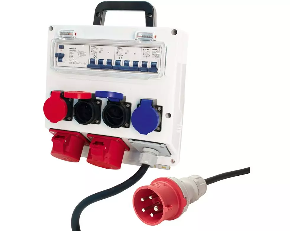 STEFFEN Baustromverteiler 16A IP44 6400 W