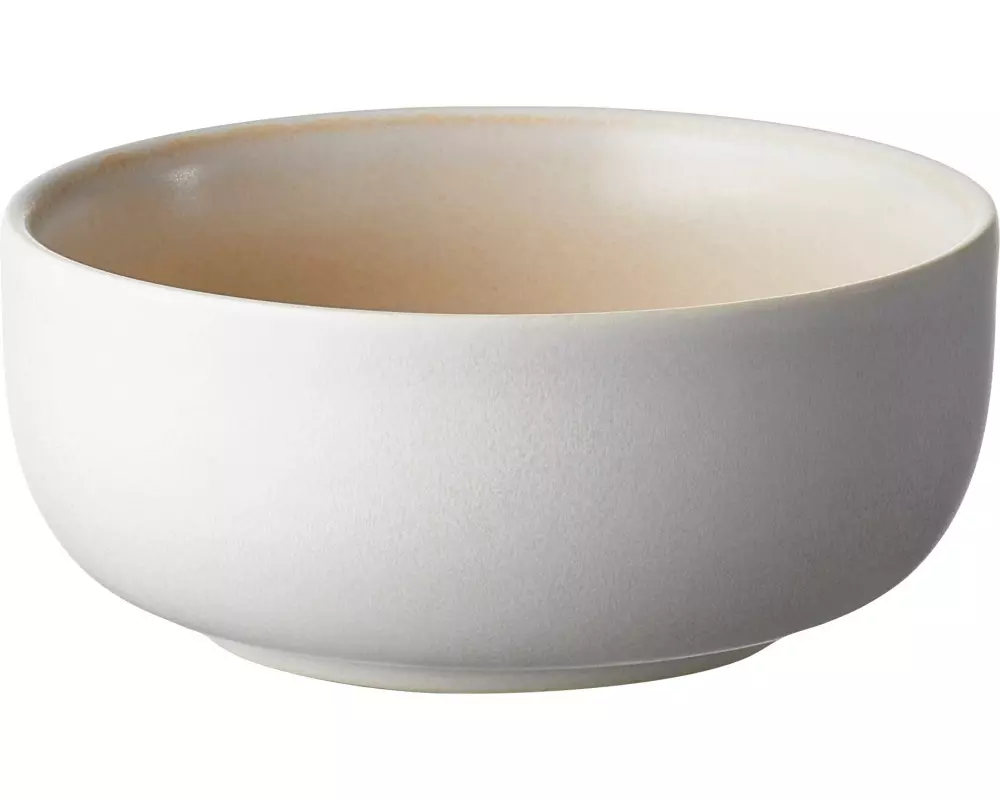 Studio Round Schale North 11 cm, 6 Stück, Sand/Weiss matt