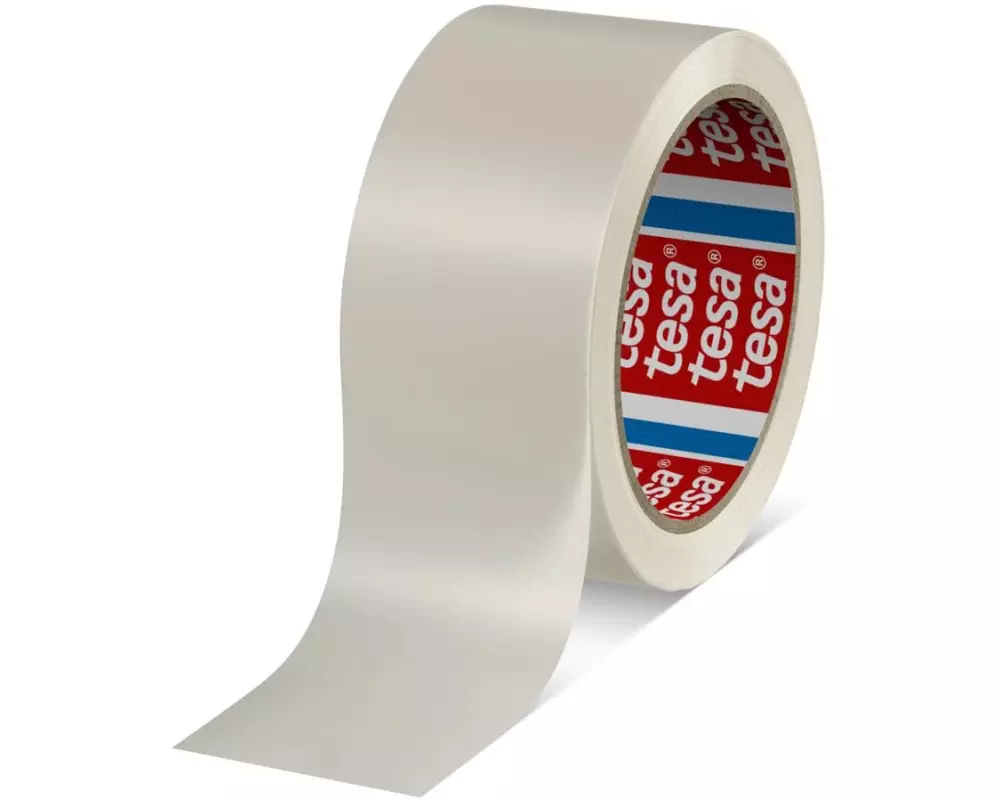 tesa tesapack 4120 PVC Paketband 50 mm x 66 m, Transparent
