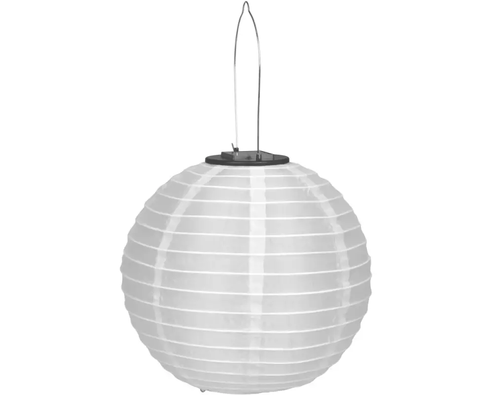 COCON Lampion LED Solar, Weiss