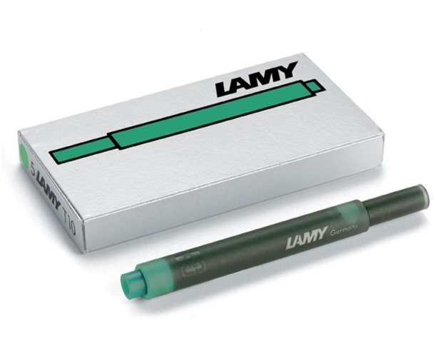 LAMY Tintenpatrone T 10 1211478 grün 5 Stück