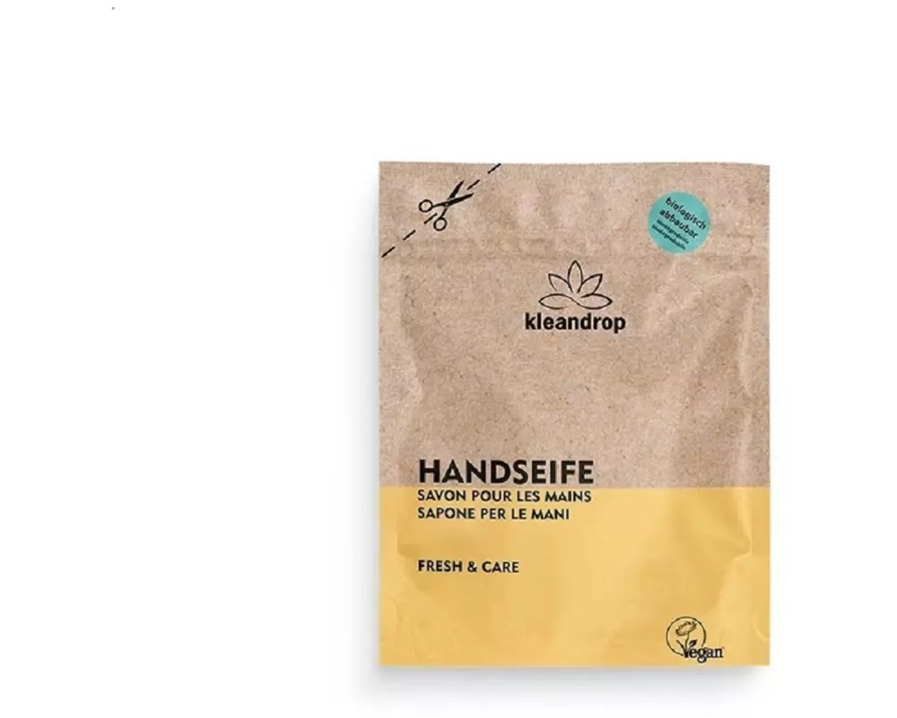 kleandrop Flüssigseife Fresh and Care Refill 200 ml