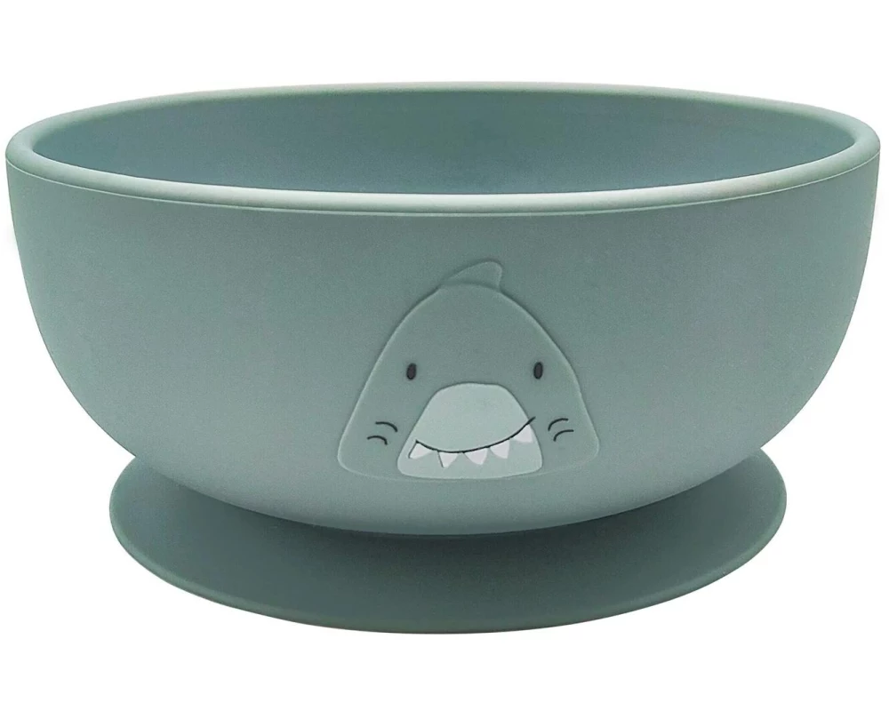 Trixie Kinderschüssel mit Saugnapf Hai