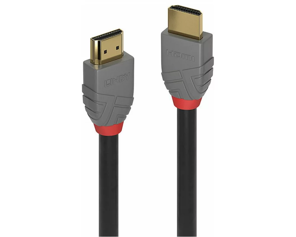 LINDY 1m, Ultra High Speed, HDMI Cable, Anthra Line