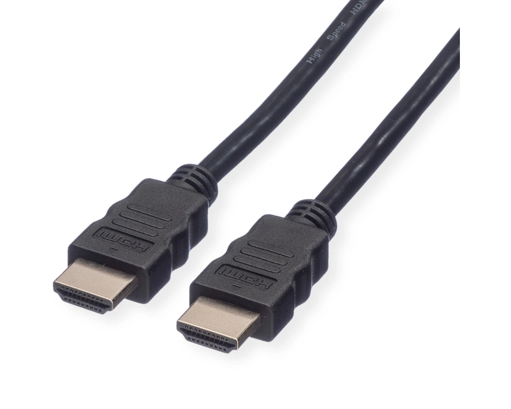 VALUE 4K HDMI Ultra HD Kabel mit Ethernet, ST/ST, schwarz, 5 m