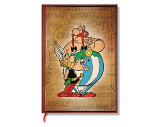PAPERBLANKS Notizbuch Asterix & Ob. Midi PB9705-1 blanco, orange 144 Seiten