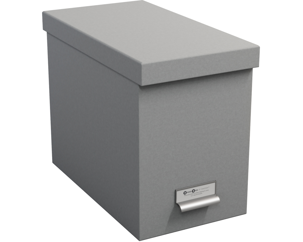 BIGSO BOX OF SWEDEN Hängemappenbox 15859400 8 Hängemappen 35x18.5x27grau