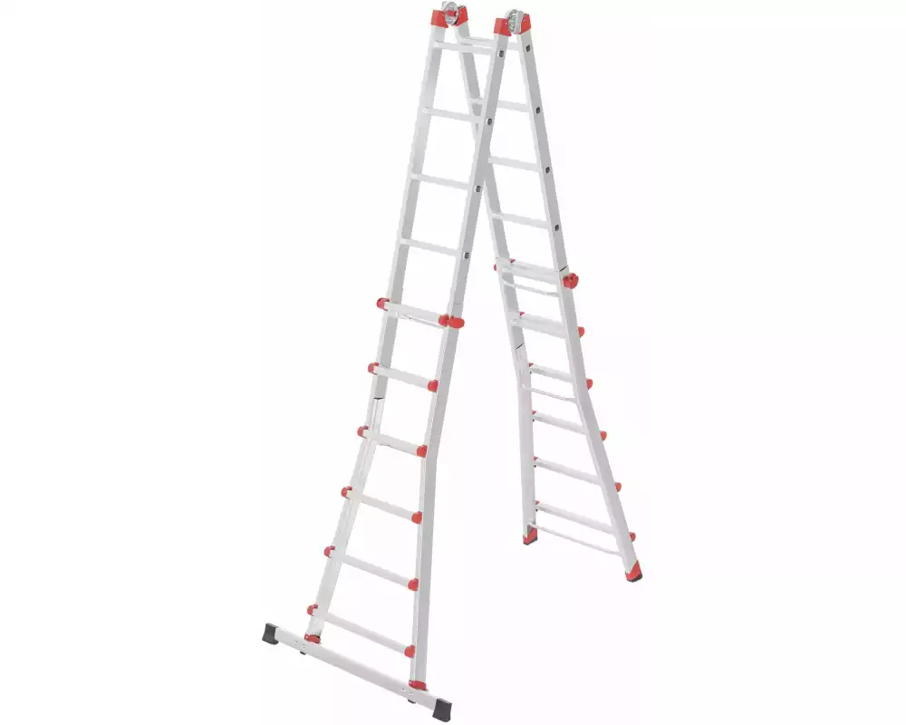 Hailo Teleskopleiter M80 4 x 6 Sprossen